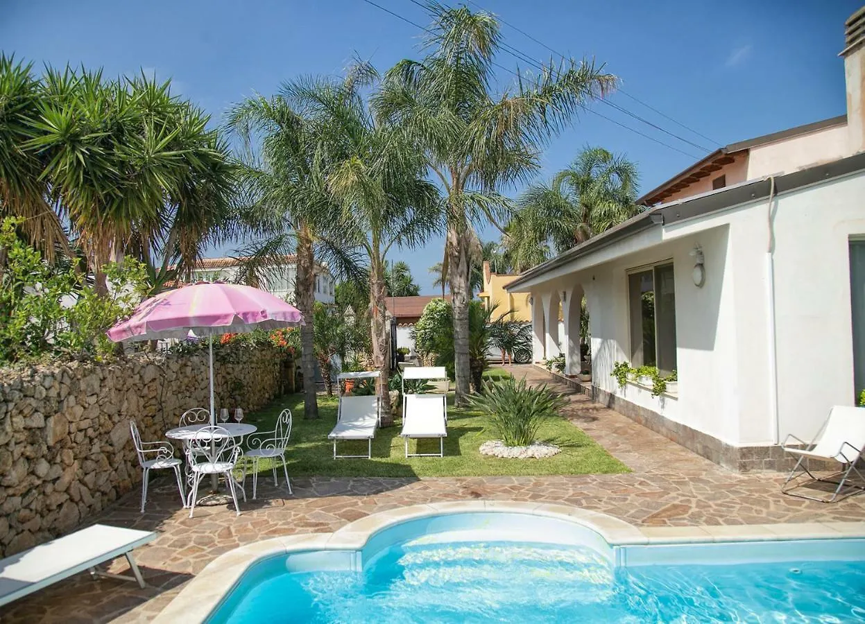 Villa Manzella Piscina Privata Cinisi 0*,